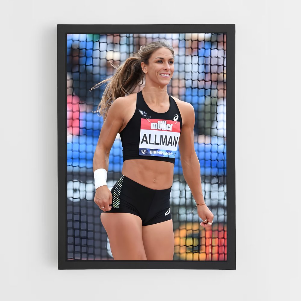 Poster Saut de Valor – affiche Athlétisme (vue 2)